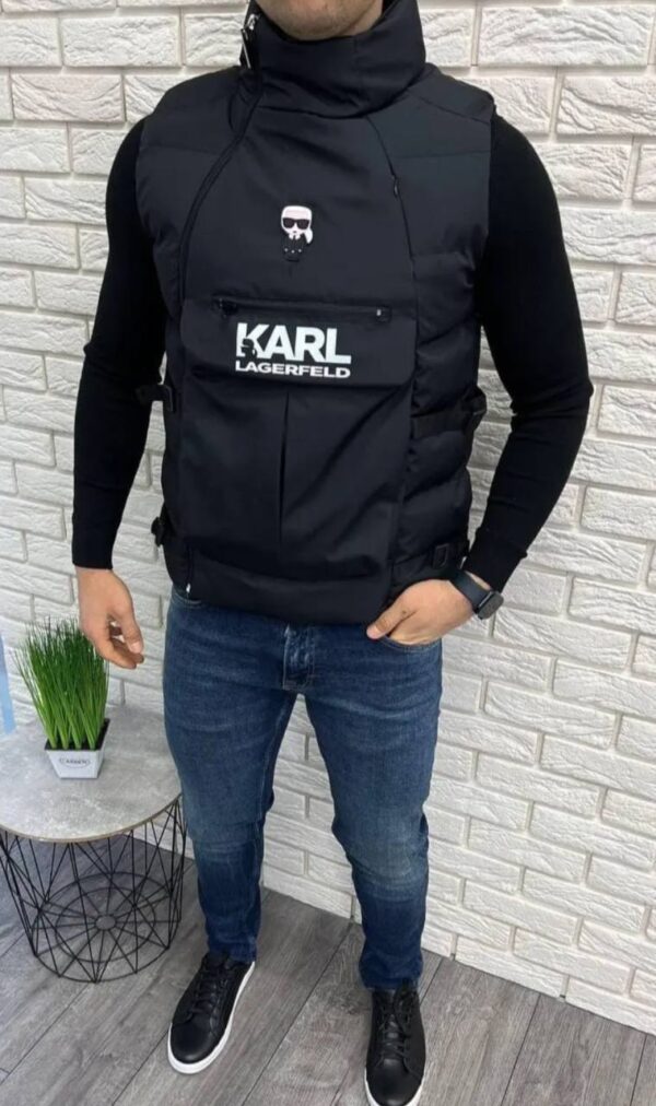 Gilet homme Karl Lagerfeld noir